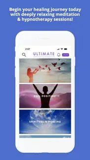 ultimate hypnosis, meditation iphone screenshot 3