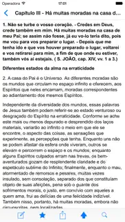 evangelho segund espiritismo iphone screenshot 2