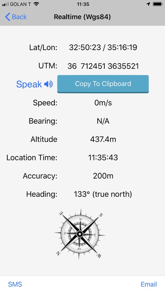 #2. B4i - Coordinates Calculator (iOS) Podle: Erel Uziel