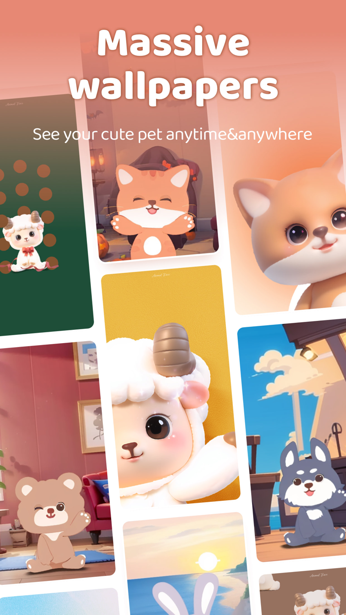 AnimalFace：pet widget and island