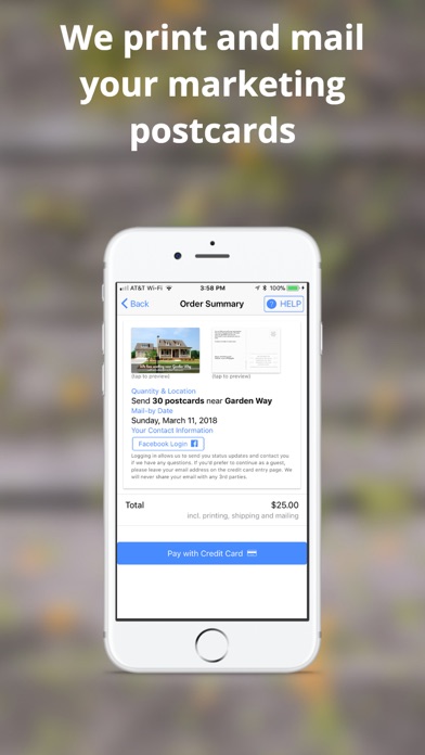 Neighborhood Postcards Screenshot