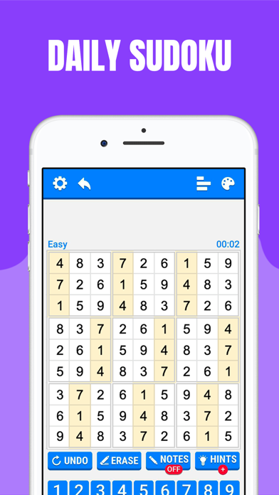 Easy Sudoku : Best Number Game Screenshot
