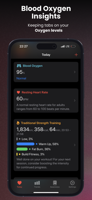 ‎CardioBot: Heart Rate Monitor Screenshot