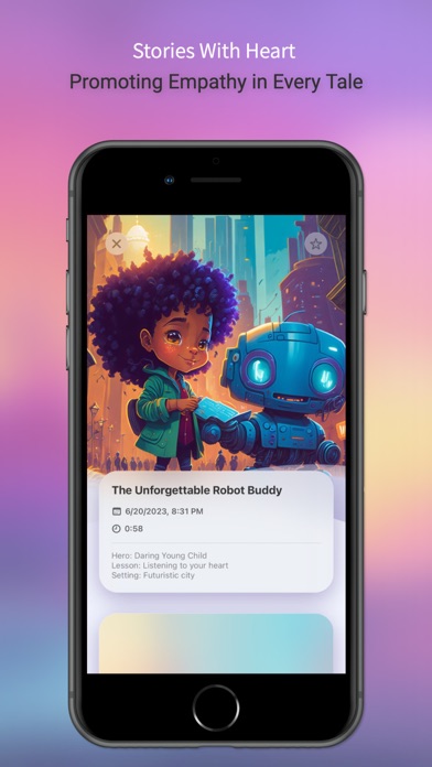 Artemis AI Bedtime Stories Screenshot