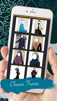 hijab photo montage iphone screenshot 3