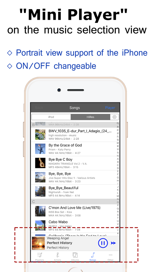 #8. KaiserTone Audio Player +HiRes (iOS) Podle: CyberFort LLC