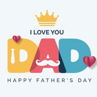Fathers Day Stickers and Quotes