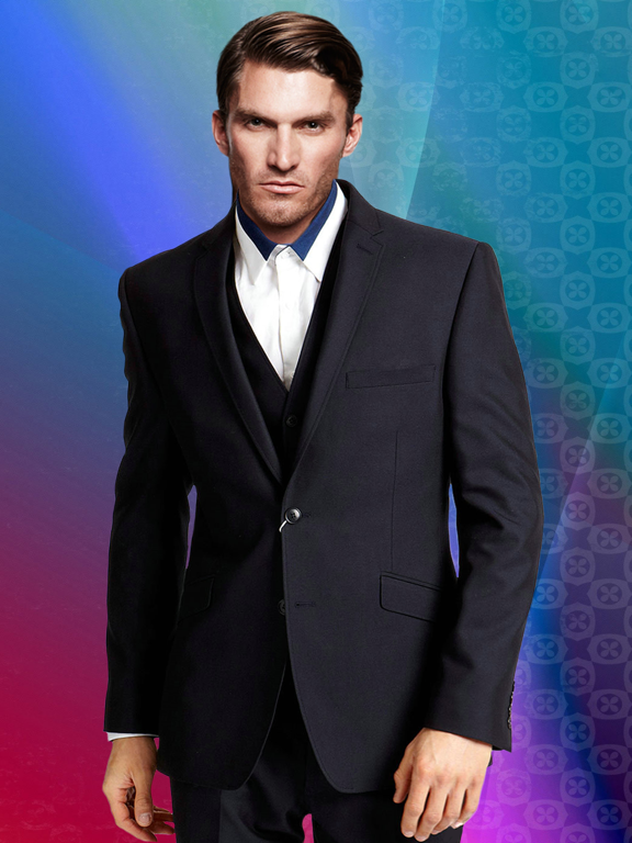 Men's Suit Photo Montage iPad screenshot 4 - Photo & Video app