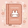 ももちー日記 可愛くノートできる人気の日記メモ帳 icon