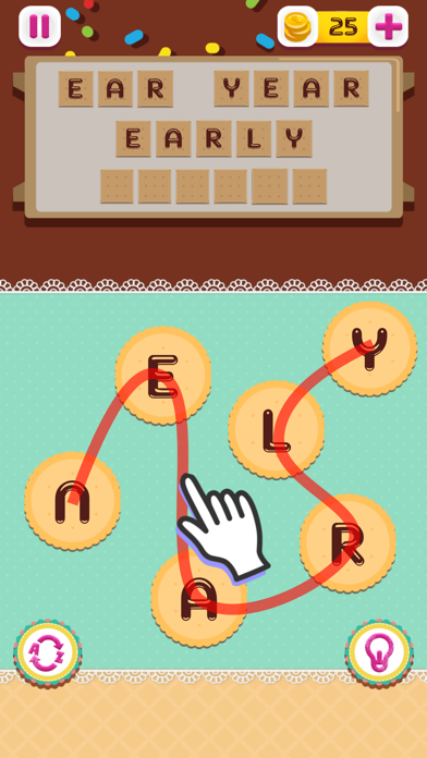Sweet Word: Daily Laces Puzzle Screenshot