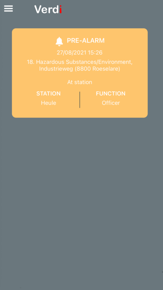 #3. Verdi Alarming and Dispatching (iOS) Podle: DEBOCOM bvba