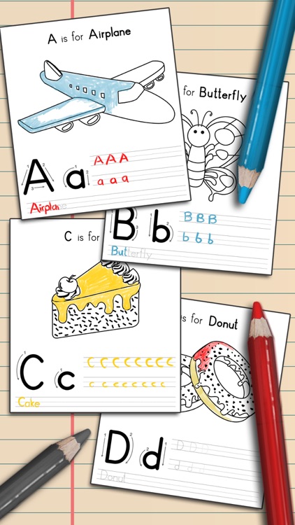 Practice Letters - Learn ABC