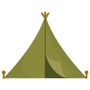 hiking kit icon