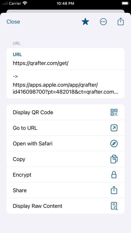 Qrafter: QR Code Reader screenshot-1