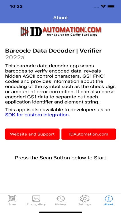 Barcode Data Decoder Verifier