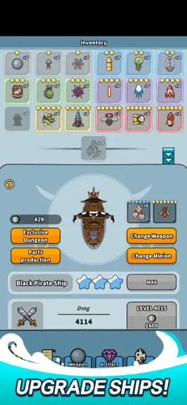 Game screenshot Pirate Ship Idle apk