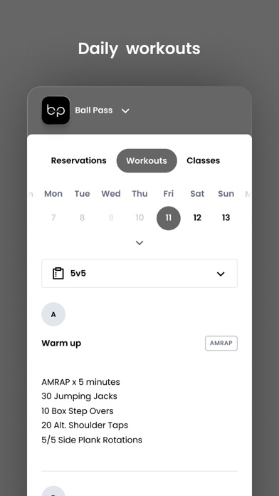 Ballpass TX Screenshot
