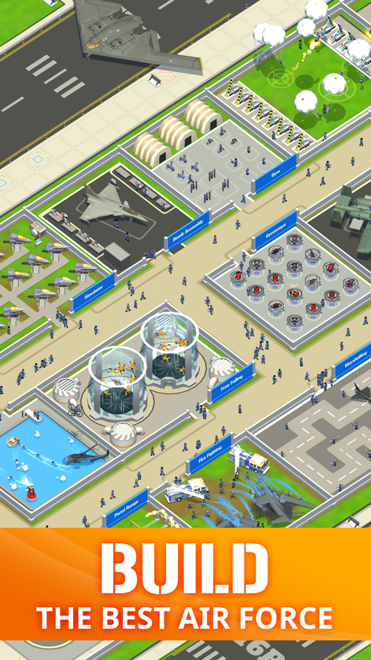 #1. Idle Air Force Base (iOS) 由: IsCool Entertainment