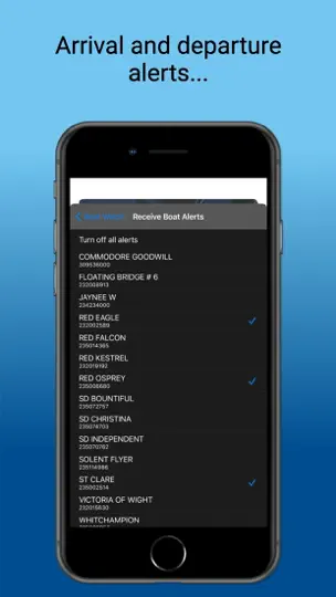 Captura de pantalla de Boat Watch Pro en iPhone 5