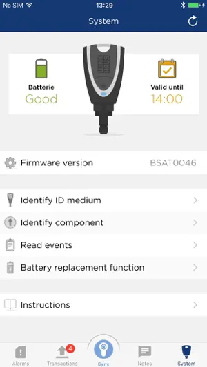 Winkhaus blueSmart screenshot 1