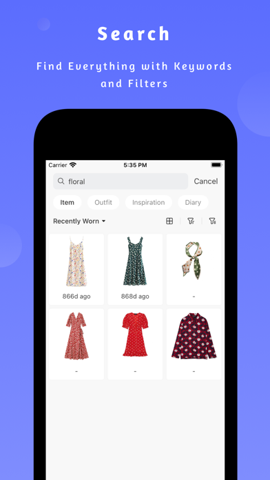 SimpleCloset: Closet Assistant Screenshot