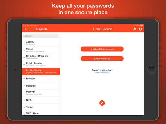 iPassworder - Password Managerのおすすめ画像1