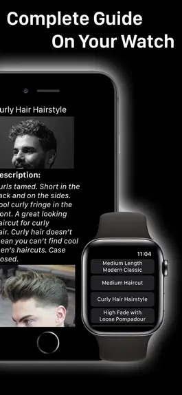 Game screenshot Men Styles: Haircuts for 2023 apk