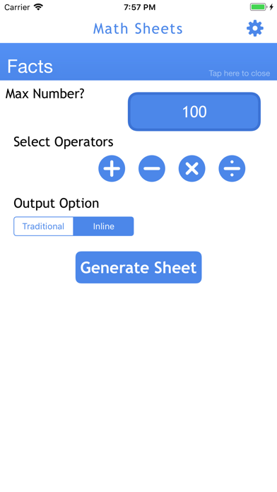 Math Practice Sheetsのおすすめ画像4