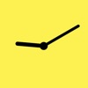 Tick-tack learning clock icon