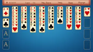 ABC FreeCell HD screenshot 1
