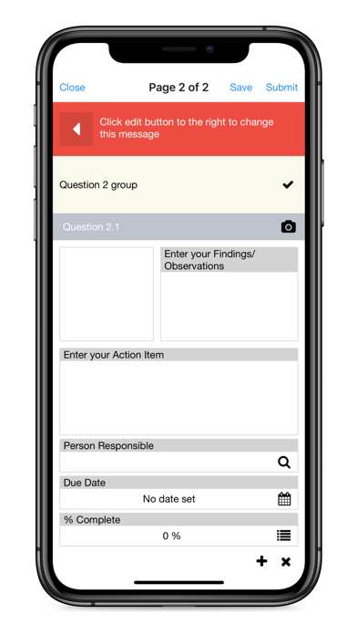 Screenshot 1 of pocketAudit App