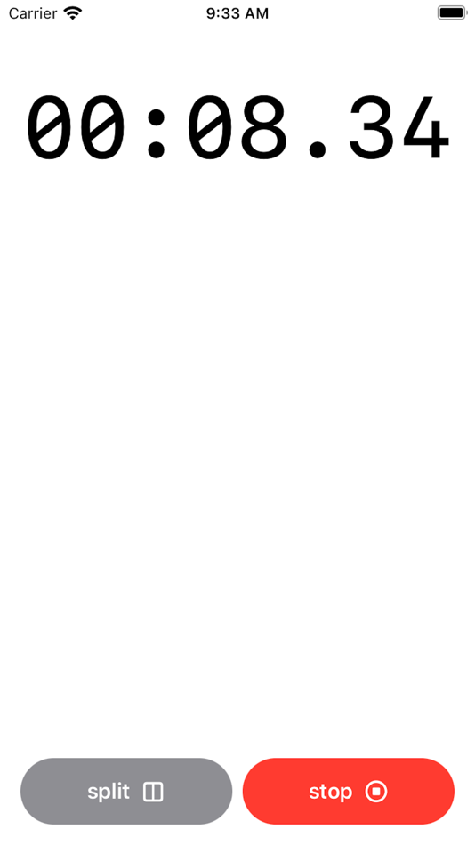 #3. Countdown Stopwatch (iOS) 由: Kristofer Shamloo