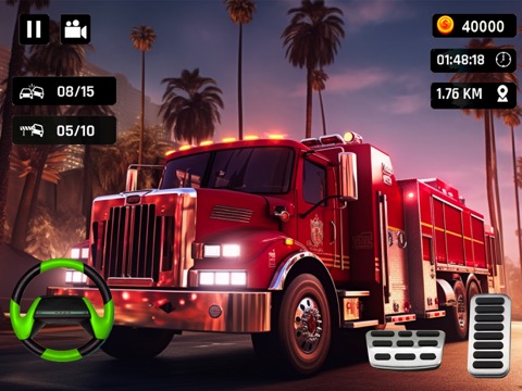 消防車ゲーム - 消防士ゲム - 911警官 パトカーゲームのおすすめ画像3