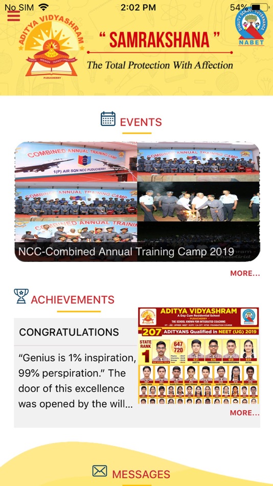 #2. Aditya Vidyashram (iOS) 게시자: eSales Technologies Inc