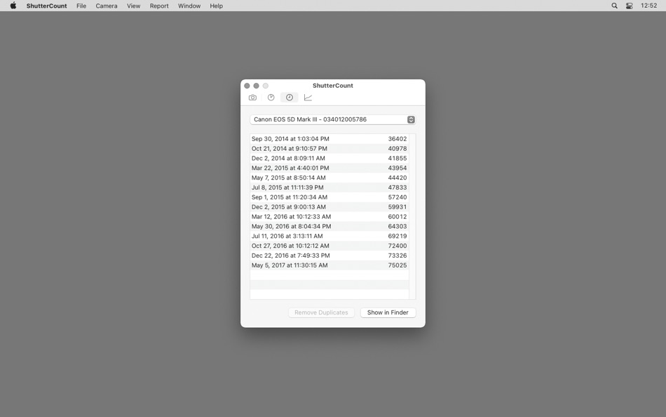 #4. ShutterCount (macOS) بواسطة: DIRE Studio