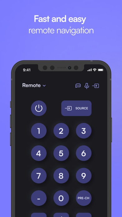 Remote control for LG Screenshot