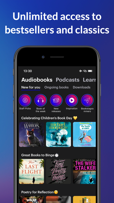 Anyplay Audio books & Podcasts Screenshot