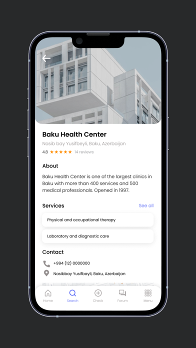 iCheck Medical Screenshot