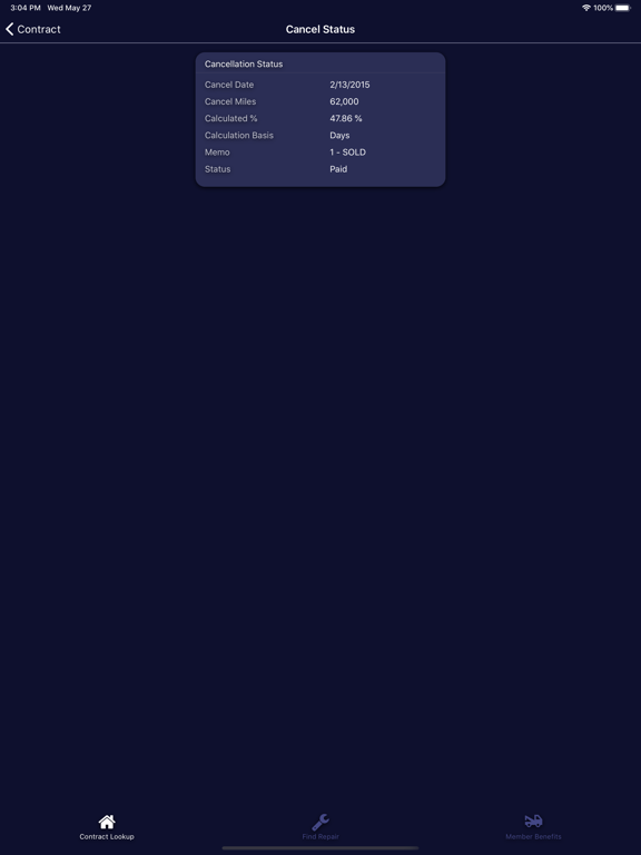 IWS VSA iPad screenshot 5 - Business app