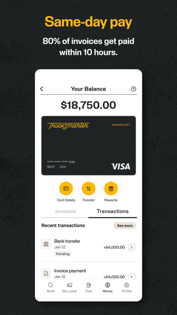 TruckSmarter Load Board and Fuel