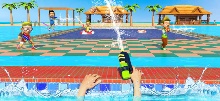 Water Arena：Gun shooting games