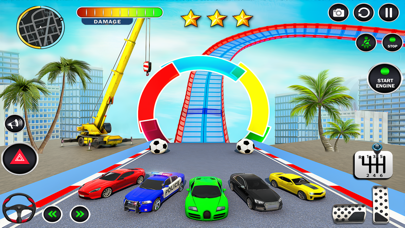 Mega Ramp Car Stunt Race Game Screenshot