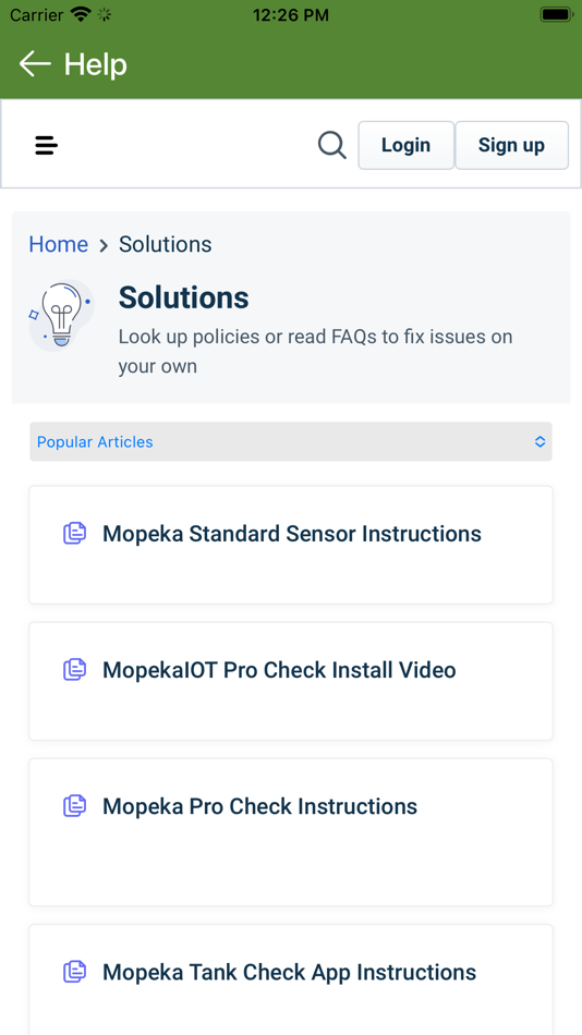 #2. Mopeka Transport (iOS) 由: Mopeka Products, LLC
