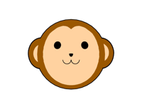 monkey ball sticker