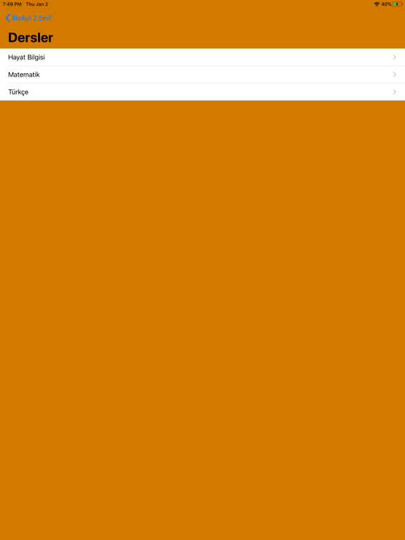 Screenshot #4 pour Test Merkezi İlkokul 2.Sınıf