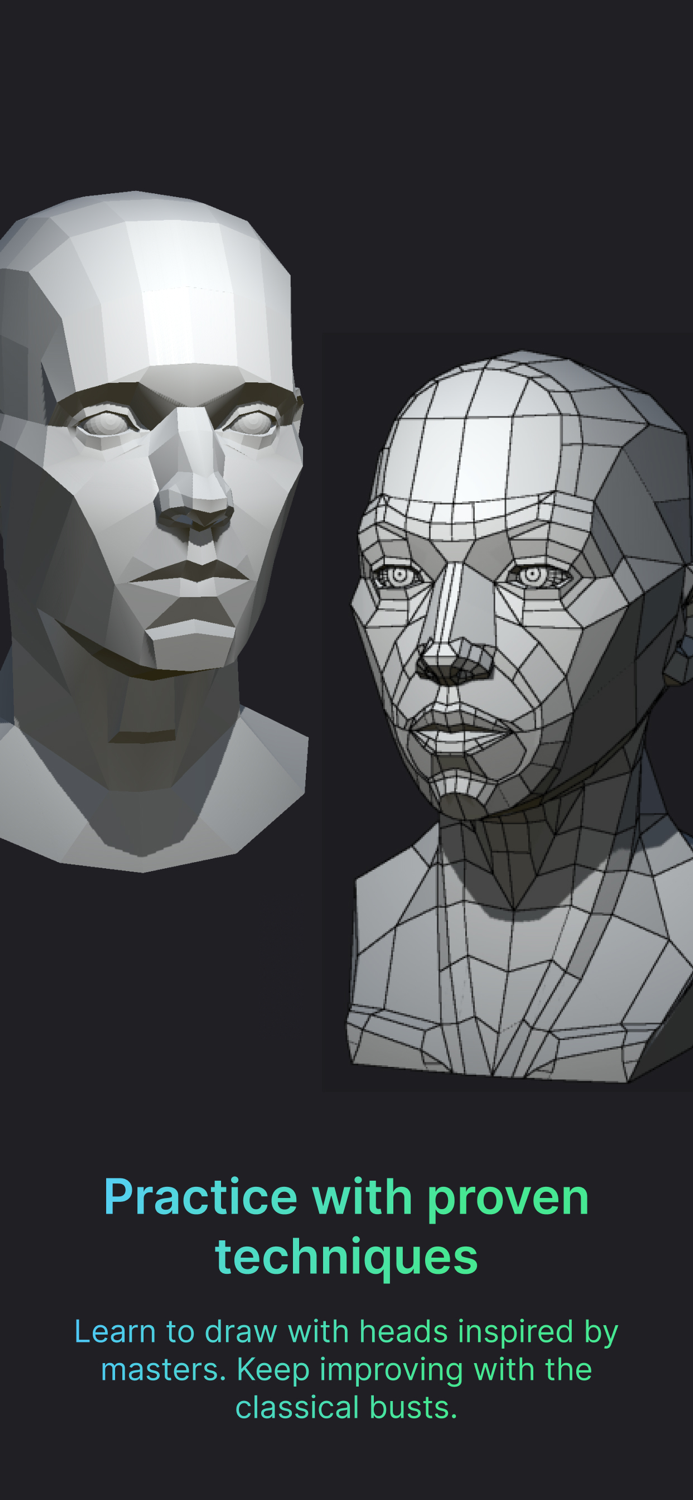 Head Model Studio - Art Study