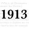 1913 Dictionary icon