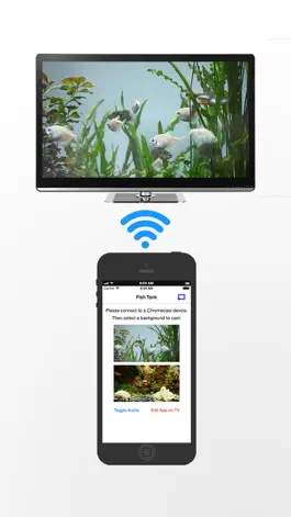 Game screenshot Fish Tank on TV for Chromecast mod apk