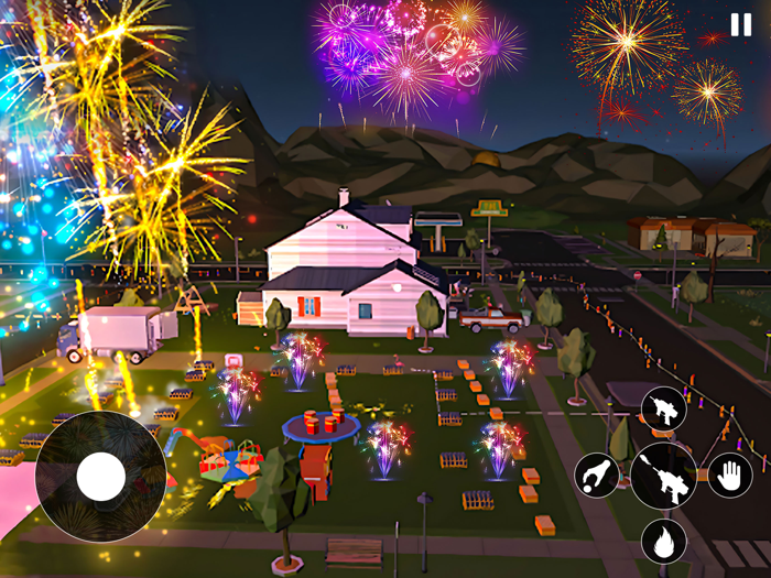 Fireworks Simulator Games 3D