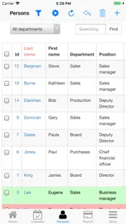 nano employee timesheet iphone screenshot 3